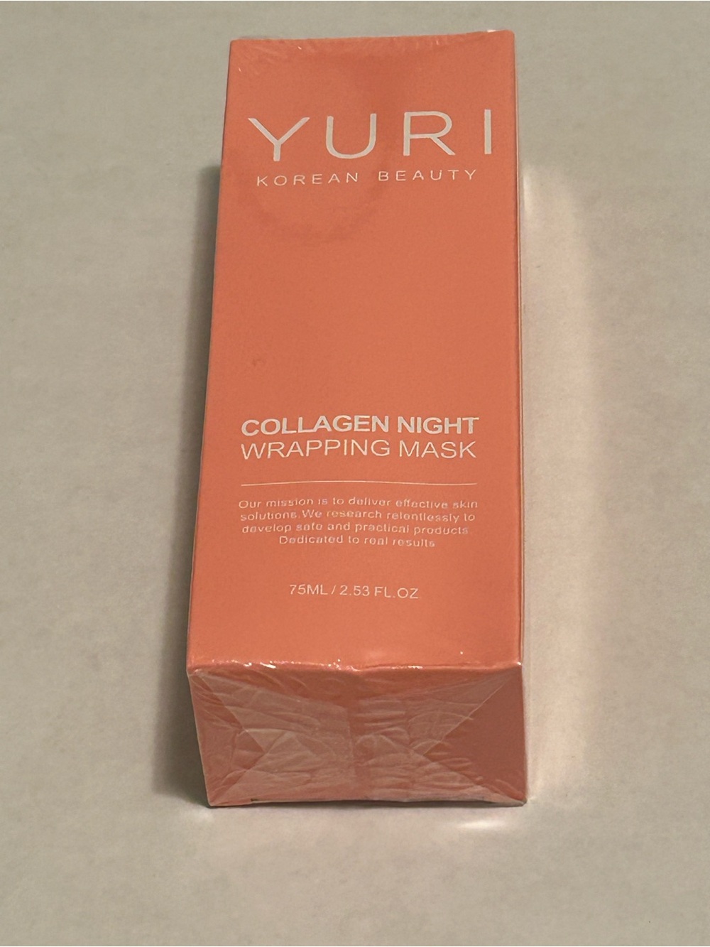 Collagen Night Wrapping Mask — Coral Pink Overnight Moisturizer